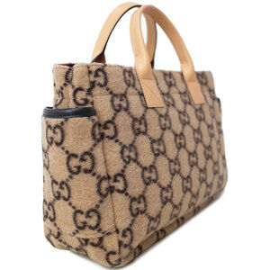 Gucci GG Wool Bag Tote Handbag